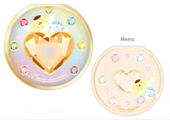 ティ【送料無料】【サンリオキャラクターズ】コンパクト風メモ【マジカルジュエリー】【ポムポムプリンとシナモロール】【メモ帳】【文房具】【学校】【勉強】【雑貨】【グッズ】【かわいい】