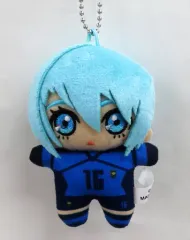 【中古】ぬいぐるみマスコット・ぬいぐるみバッジ 氷織羊 ぬいぐるみマスコット 「ブルーロック展」