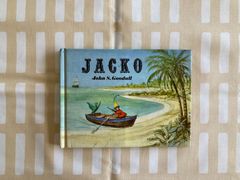 ◆しかけ絵本◆JOHN S. GOODALL「JACKO」字のない絵本　サル　オウム　帆船　海賊　猿　ビンテージ絵本