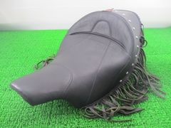 超希少 最終純正ハーレーFLSTS フリンジ付きシート - メルカリ