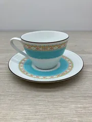 Noritake　ハミングブルー　カップ＆ソーサー　1客　(C9-110)