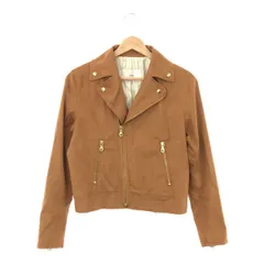 INED イネド アウター ライダースジャケット シンプル カジュアル おしゃれ レディース ブラウン 9 キュプラ