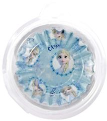 【在庫処分】底径3.3cm 日本製 おかずカップ 20枚入り(2柄×10枚) 弁当箱 弁当カップ キャラ弁 お弁当を彩る ディズニー アナと雪の女王2 ヤクセル 81147