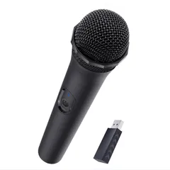 【新着商品】Mcbazel カラオケマイク 歌う ゲーム用カラオケマイク コードレス PS5/XboxSeriesX|S/Switch/Switch 2/PC/Wii/Wii U対応-ブラック