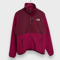 ☆THE NORTH FACE☆ザノースフェイス☆デナリジャケット☆ポーラテックフリース☆ワンポイントロゴ☆パープル系☆レディースS☆J24M