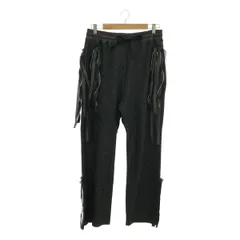 Midorikawa ミドリカワ 18AW カーフレザー パンツ ブラック Midorikawa ミドリカワ 18AW カーフレザー パンツ ブラック 楽天