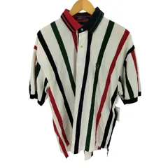 トミーヒルフィガー TOMMY HILFIGER エンブレム刺繍ロゴ ポロシャツ メンズ  L