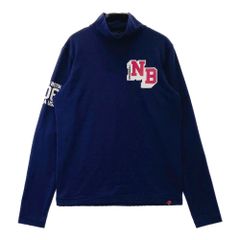 サイズ：0 NEW BALANCE GOLF ニューバランス  ハイネック 長袖Tシャツ  ネイビー系 [240101481842] ゴルフウェア レディース ストスト