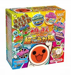 【中古】太鼓の達人Wii 超ごうか版 (専用太鼓コントローラ「太鼓とバチ」同梱版) i8my1cfのサムネイル