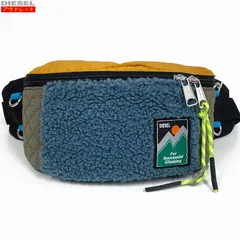 DIESEL ディーゼル 新品・アウトレット！ ボディバッグ X08264 P4271 H8847 ウエストバッグ ベルトバッグ マルチカラー 送料無料