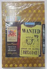 【中古】キーホルダー・マスコット(キャラクター) ポートガス・D・エース/スペード海賊団 メタル手配書 リミテッドゴールドver. 「ワンピース」