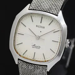 Waltham Maxim メンズ手巻き時計　ウォルサム　マキシム　中古稼働品 Yahoo!オークション -「ウォルサム マキシム」(ウォルサム) (あ