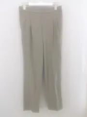 ◇ GLOBAL WORK グローバルワーク ウエストゴム タック パンツ サイズL サンドベージュ系 レディース P  【1212280008259】