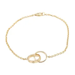 カルティエ CARTIER ブレスレット ベビーラブ ブレスレット 腕回り17.5cm K18（イエローゴールド） ベビーラブ ブレスレット レディース Used Aのサムネイル