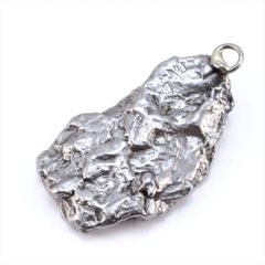 カンポデルシエロ 隕石 16.0g 鉄隕石 原石 ネックレス ペンダント トップ アクセサリー P2588