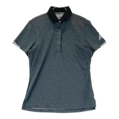 サイズ：M ADIDAS GOLF アディダスゴルフ DW6339 半袖ポロシャツ  グレー系 [240101488363] ゴルフウェア レディース ストスト