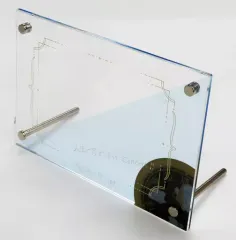 【中古】フォトフレーム・アルバム 叶 特製アクリルポストカードスタンド 「Blu-ray バーチャルYouTuber にじさんじ 叶 1st Concert 午前0時の向こう側 初回生産限定版」 にじストア有償特典