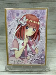 五等分の花嫁 ローソン提供色紙 中野二乃