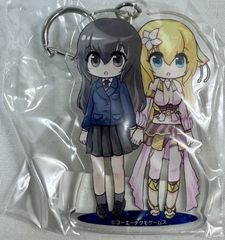 進撃の巨人 巨人中学校 プライズ 限定 アクリルキーホルダー ユミル 