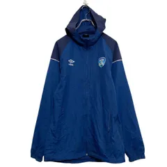 UMBRO ジャケット アンブロ S ネイビー スポーツウェア サッカー フルジップ 古着卸 アメリカ仕入 a610-7080