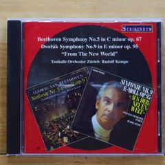 中古CD★ベートーヴェン/Beethoven■ ベートーヴェン:交響曲第5番;ドヴォルザーク交響曲第9番 【SC1/5060028040025】N01418