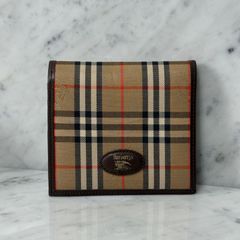 入手困難 BURBERRY 長財布 ノバチェック ホース バーバリー 財布レザー 長財布 二つ折り レザー ノバチェック ロゴ 黒 （2024/09/22買取