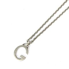 良好 GUCCI グッチ SVネックレス 233936 シルバーカラー Gロゴ Ag925 レディース 240001083891のサムネイル