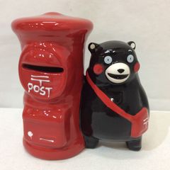 新品 未使用☆くまモン POST ポスト 貯金箱