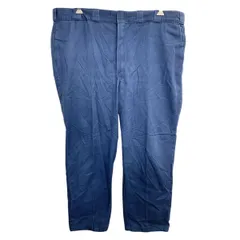 Dickies ワークパンツ W46 ディッキーズ ビッグサイズ ネイビー 古着卸 アメリカ仕入 2503-184