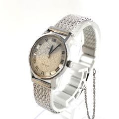 OMEGA オメガ DeVille デヴィル SS/手巻き シルバー文字盤 レディース 稼動品 【OE-830】