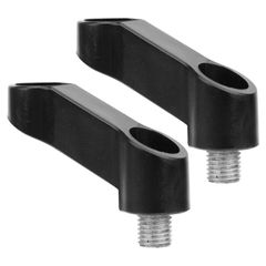 バイクミラー アダプター オフセットホルダー Alomejor1 10mm M10 汎用 2個セット