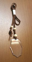 【自然木　白木タイプ B 】  ペンダントルーペ　７種類選択　オリジナル品　老眼　ペンダントルーペ