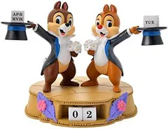 ディズニーストア フィギュア カレンダー チップとデール ディズニー ディズニーストア チップとデール カレンダー型フィギュア