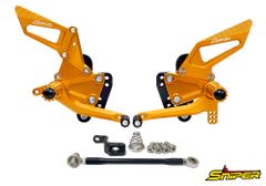 モンキー125/Monkey125 JB02/JB03  バックステップ 金 SNIPER スナイパー SP0165GD