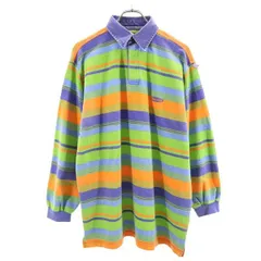 ボーダー 長袖 ポロシャツ M/L WATSONS STANDARD ISSUE メンズ 【中古】  【230305】