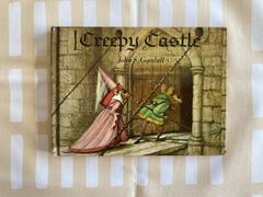 ◆しかけ絵本◆ CREEPY CASTLE　お城　ドラゴン　コウモリ　文字なし絵本　英国　ビンテージ絵本　英語絵本
