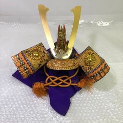 東京 久月 8号兜 金小札貫前鍬形 端午の節句 五月人形 コンパクト