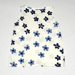 ユニクロ　UNIQLO マリメッコ グラフィックTシャツ ノースリーブ アイコニックな花柄を配した「Ruukku（フラワーポット） #ASP200 №5621
