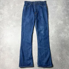 80s Levis 646 0217 ベルボトム デニム パンツ 34 36 / 80年代 フレア リーバイス ビンテージ ジーンズ ジーパン