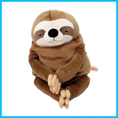 【特価商品】もちシリーズ もちなまけ ブラウン L 22×22×30cm シナダグローバル ぬいぐるみ ナマケモノ アニマル MONK-0350B