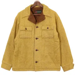 70年代 McGregor マックレガー ツイード シャツジャケット ベージュ (メンズ M) 中古 古着 A1142