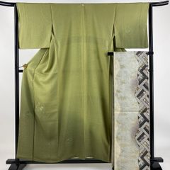 袋帯 美品 秀品 落款 菊 宝尽くし 唐織 箔 金色 六通 正絹