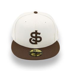 日本未発売 ニューエラ マイナーリーグ サンノゼ・ジャイアンツ キャップ / NEW ERA MiLB SAN JOSE GIANTS 59FIFTY CAP [STONE/BROWN]