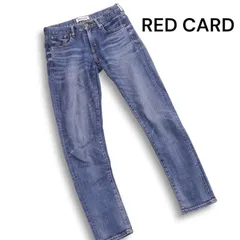 RED CARD × PLST レッドカード プラステ別注 26503P Anniversary 20th スキニー デニム パンツ ジーンズ Sz.22 レディース