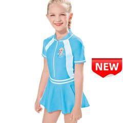 ✨新品✨ 高品質 夏にぴったり 体型カバー 可愛い デザイン 水着 スイムウェア 海水浴 プール レディース 紫外線防止 伸縮性抜群 速乾 コスパ最高 ビーチスタイル 100 110 120 130 140 新作