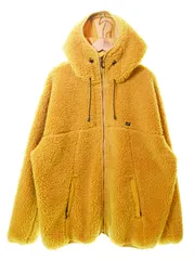 ハフ HUF STANDARD BOA HOODED JACKET ボアフリースジャケット ジャケット 無地 ベージュ LLサイズ 103MT-190のサムネイル