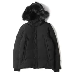CANADA GOOSE カナダグース ダウン サイズ:S ファーフード付き ポリコットン ダウン コート WYNDHAM PARKA 3808MB ダウン ジャケット ウィンダム パーカー BLACK LABEL ブラックレーベル ブラック 黒のサムネイル
