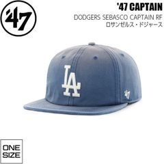 47Brand  キャップ  キャプテン ロサンゼルス・ドジャース リラックス SEBASCO ティンバーブルー 帽子