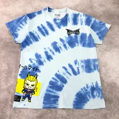 タイダイ柄 半袖 丸首 プリント ロゴ キャラクター コラボ MY HERO ACADEMIA 僕のヒーローアカデミア HELLO KITTY AND FRIENDS ハローキティ Tシャツ vintage ヴィンテージ