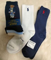 ポロ、ラルフローレン　ソックス5足おまとめ